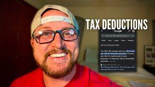 Great Tax Deductions For Gig Work Like Walmart Spark Delivery, DoorDash, Ubereats, Etc.