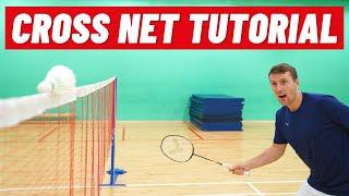 How To Play A Cross-Court Net Shot - Step-By-Step Badminton Tutorial