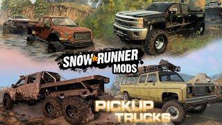 Best Pickup Trucks MODS 2020 | SNOWRUNNER