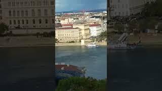 Budapest, The view from the terrace of Sándor Palace, - kilátás a Sándor Palota teraszáról