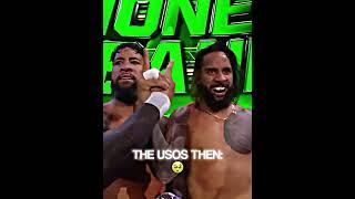 The Usos Now vs Then “Mary on a cross” edit || #shorts