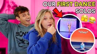 reacting to our first dance solos | shea and nicolette durazzo
