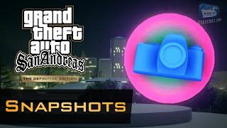 GTA San Andreas - Snapshots Locations Guide