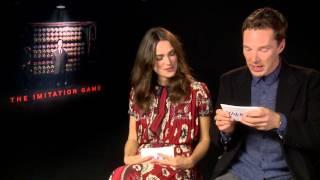 Benedict Cumberbatch & Keira Knightley FUNNY INTERVIEW