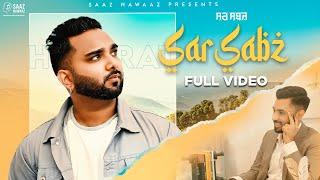 SarSabz (Official Video)| Hassrat | Mani Manjot | Nav Jaura| Saaz Nawaaz | Latest Punjabi Songs 2020