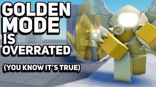 Golden Mode Is Overrated. Fact. | Roblox TDS Golden Mode Review