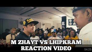 FlipTop - M Zhayt vs Lhipkram PRODUCER REACTION