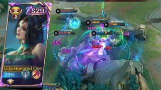 MLBB Alice Hyper Jungle Carry