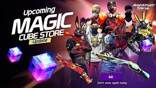 MAGIC CUBE STORE UPDATE, NEXT MAGIC CUBE BUNDLE | FREE FIRE NEW EVENT | FF NEW EVENT 7TH ANNIVERSARY