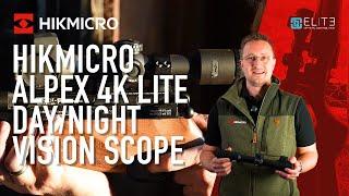 HIKMICRO Alpex 4K Lite Day/Night Vision scope Insight