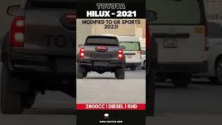 TOYOTA HILUX 2021 FULLY MODIFIED TO GR SPORT