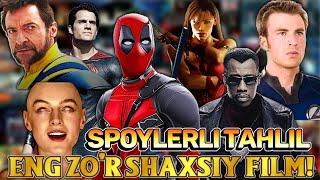 Dedpul & Rasomaxa filmining Spoylerli tahlili | Eng ZO'R SHAXSIY FILM?