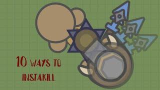 MooMoo.io 10 ways to instakill with 500 ping (New instakills)