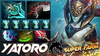 Yatoro Naga Siren Super Farm - Dota 2 Pro Gameplay [Watch & Learn]