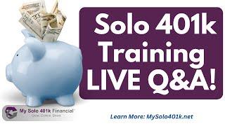  LIVE Q&A: Expert Solo 401k Training | Last Chance Before 2024 |  $1,500 Tax Credit