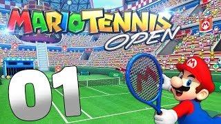 Lets Play Mario Tennis Open - Part 01 - Start im Pilz Cup!!!