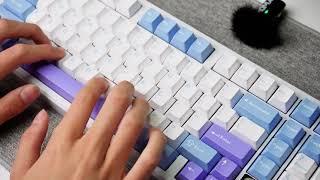 WhatGeek x LEOBOG Hi98 Aluminum Wired Mechanical Keyboard Unboxing and Sound Test