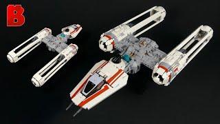 LEGO Star Wars Custom Resistance Y-Wing Review! | Minifigure Scale Build