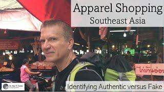 Apparel Shopping Southeast Asia: Identifying Authentic versus Fakes