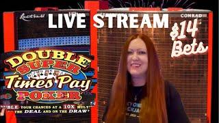  LIVE from Las Vegas! #videopoker,#casino,#high limit,#gambling