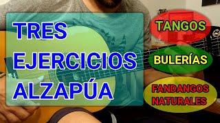  APRENDE 3 ejercicios de ALZAPÚA!!!  MEJORA tu técnica 