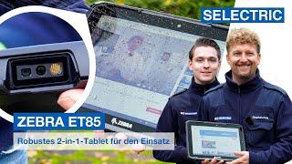 Technik im Einsatz: Robuste Tablets von Zebra für die Einsatzstelle