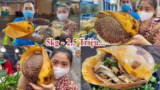 Có nên Ăn Ốc Giác Vàng Khổng lồ 5kg giá 2,5 triệu ở Quán tôm hùm 54 Tân Sơn Nhì Tết 2022 ở Sài Gòn