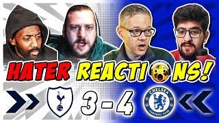 CHELSEA RIVALS & HATERS GUTTED  REACTION TO TOTTENHAM 3-4 CHELSEA | PREMIER LEAGUE FAN REACTIONS