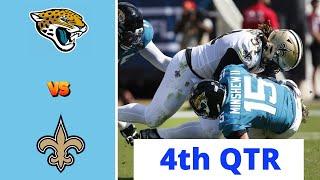 Jacksonville Jaguars vs. New Orleans Saints Full Highlights 4th QTR | NFL Week 7, 2023