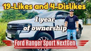 Ford Ranger Sport NextGen 2024 | Likes and Dislikes | Owners review