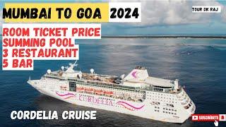 Mumbai To Goa By Cordelia Cruise  | Cordelia Cruise Trip 2024.