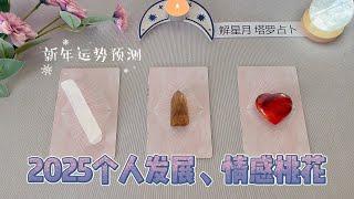 ️2025个人发展++情感桃花重要时间(1月-12月)的预测&指引塔罗占卜#2025运势（事业，学业，情感，桃花）