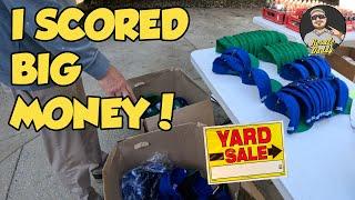 I Scored BIG MONEY at This Yardsale with BRAND NEW Hats!