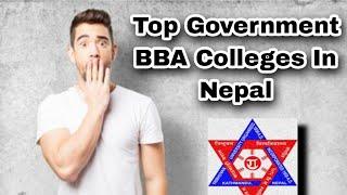 Top TU  Government BBA Colleges In nepal|| Inside valley||See Full detail .