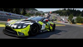 ACC Aston Martin Vantage V8 GT3 SPA PWA Feierabendliga 25/1 Split2 / 4-10