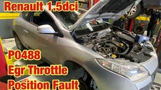 Renault P0488 EGR throttle position fault, Part 1