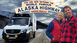 Alaska Highway Road Trip: Winter Vanlife Expedition!