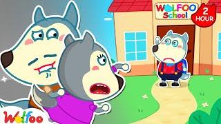 Mommy Will Miss Wolfoo a Lot  First Day of School | Educational Videos for Kids | Wolfoo Family