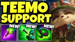 I played the REWORKED TEEMO as Support for 3 hours