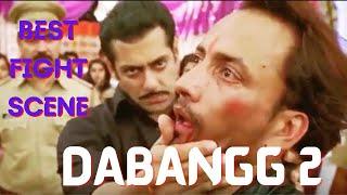 SALMAN KHAN BEST FIGHT SCENE !! CHULBUL PANDEY !! D@B@NGG 2 MOVIE SCENE !! ACTION SCENE BEST !!