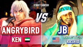 SF6  Angrybird (Ken) vs JB (Rashid)  SF6 High Level Gameplay