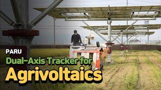 Dual-Axis Tracker for Agrivoltaics - PARU