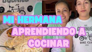 Mi hermana quiere aprender a cocinar/mariajessica🫶 #blogs #love #cooking #family #hermana #mexico