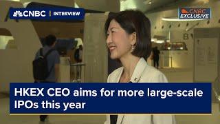 HKEX CEO aims for more large-scale IPOs this year