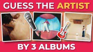 GUESS THE ARTIST BY 3 ALBUMS  | Music Quiz