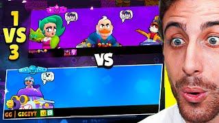 Gioco DUELLI con 1 SOLO Brawler! *1vs3* Brawl Stars ITA!