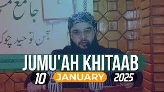 Full Jumu'ah Khitaab | ¹⁰ JAN ²⁰²⁵ | Br. Aaijaz Ah Salafi, 𝐖𝐢𝐭𝐡 𝐍𝐚𝐳𝐦 Written By: Br. Aaijaz Salafi