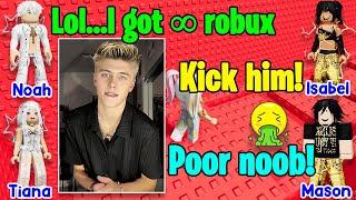  TEXT TO SPEECH  My Friends Hate Me Cuz They Don't Know I Have Infinite Robux  Roblox Story
