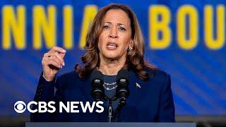 Kamala Harris speaks at Black sorority's conference after Trump attacks her race | full video
