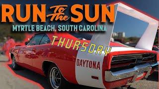 RUN TO THE SUN 2024- OVER 3500 CARS! Thursday's Show